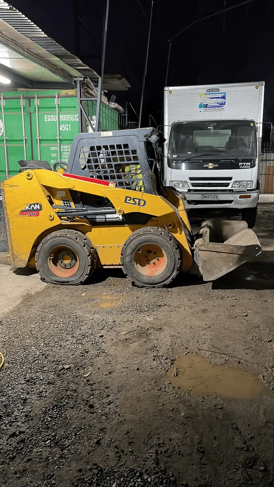 Vista lateral Comercial Castro